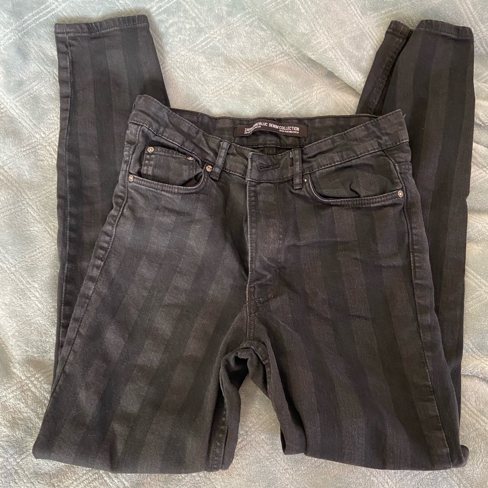 Zara jeans stripped